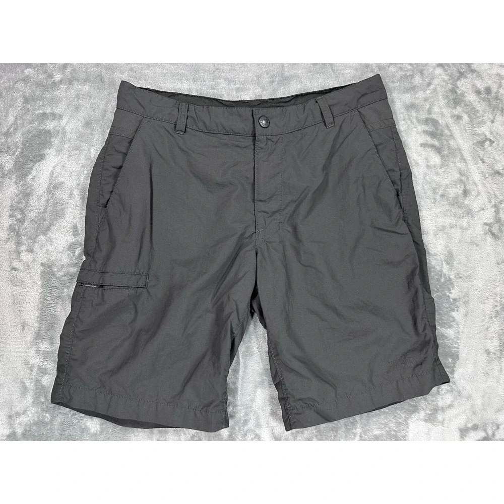 The North Face Mens Hiking Shorts Gray Size 34 Regular Outdoor Trail Cargo